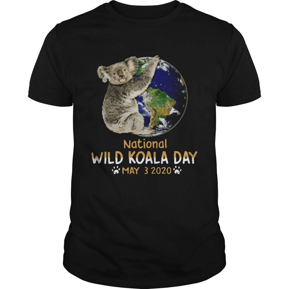 Earth National Wild Koala Day May 32020 shirt