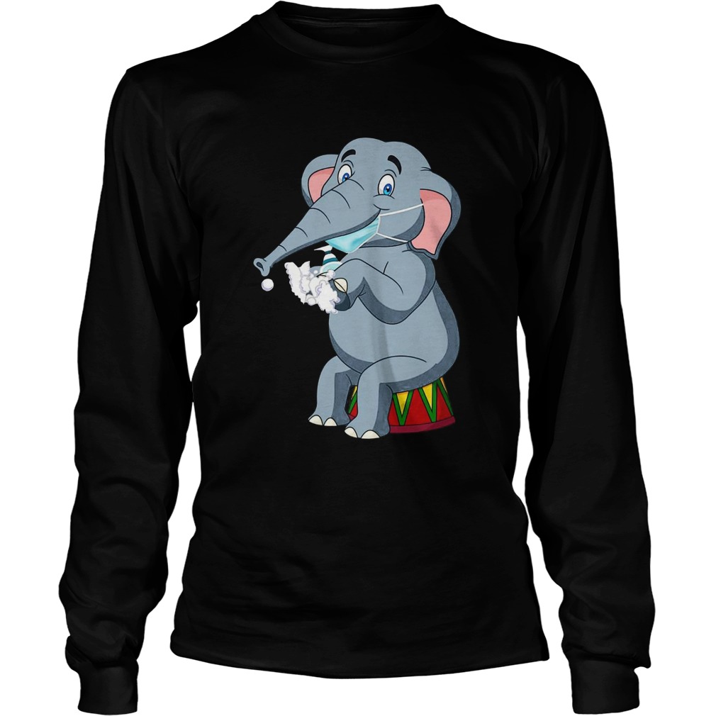 Elephant Wash Your Hands Long Sleeve