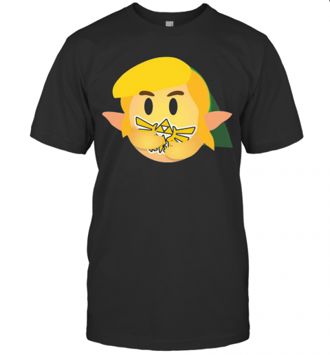 Emoticon Care Link Hug Zelda T-Shirt