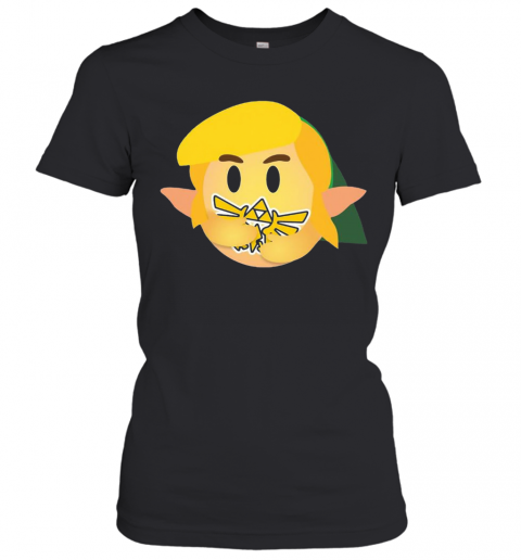 Emoticon Care Link Hug Zelda T-Shirt Classic Women's T-shirt