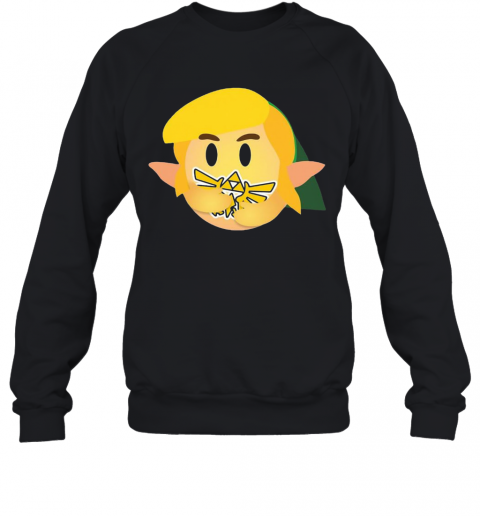 Emoticon Care Link Hug Zelda T-Shirt Unisex Sweatshirt