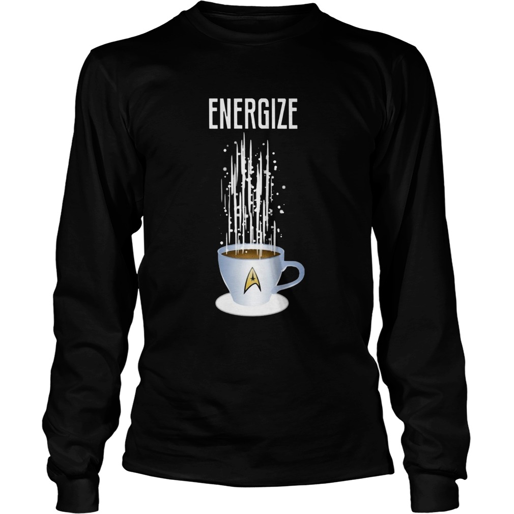 Energize Star Trek Coffee Long Sleeve