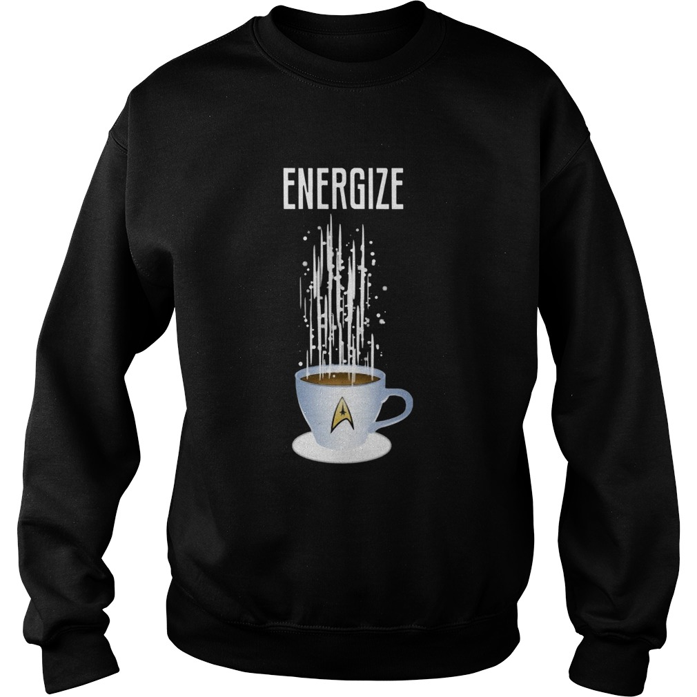 Energize Star Trek Coffee Sweatshirt