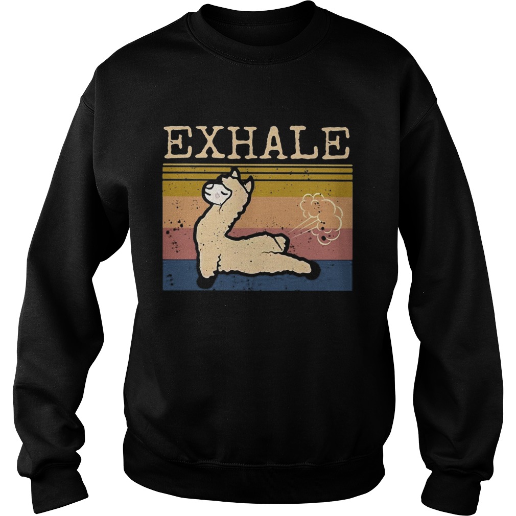 Exhale Lamma vintage Sweatshirt
