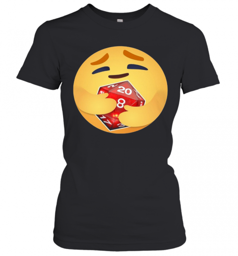 Facebook Care Emoji Hugging Dice T-Shirt Classic Women's T-shirt