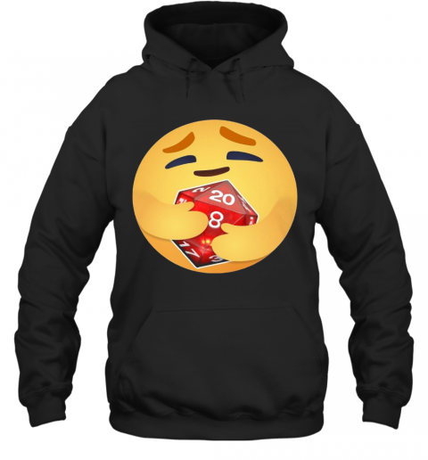 Facebook Care Emoji Hugging Dice T-Shirt Unisex Hoodie
