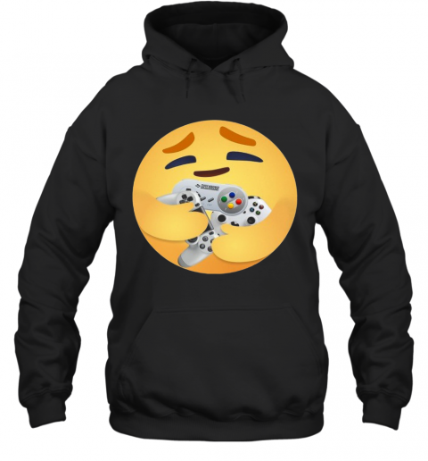 Facebook Care Emoji Hugging Gamer Gifts Love T-Shirt Unisex Hoodie