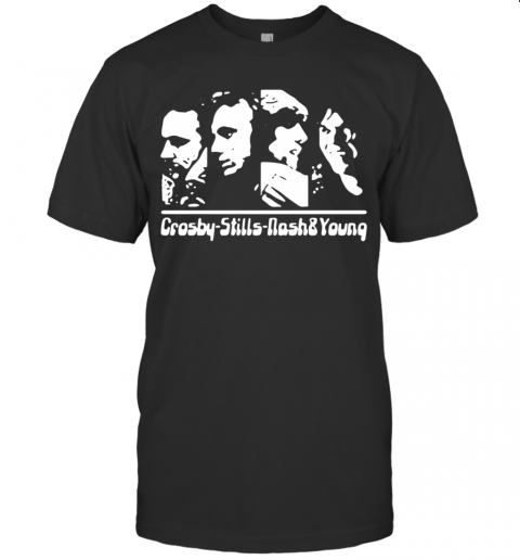 Folk Music Stephen Stills Crosby Nash T-Shirt