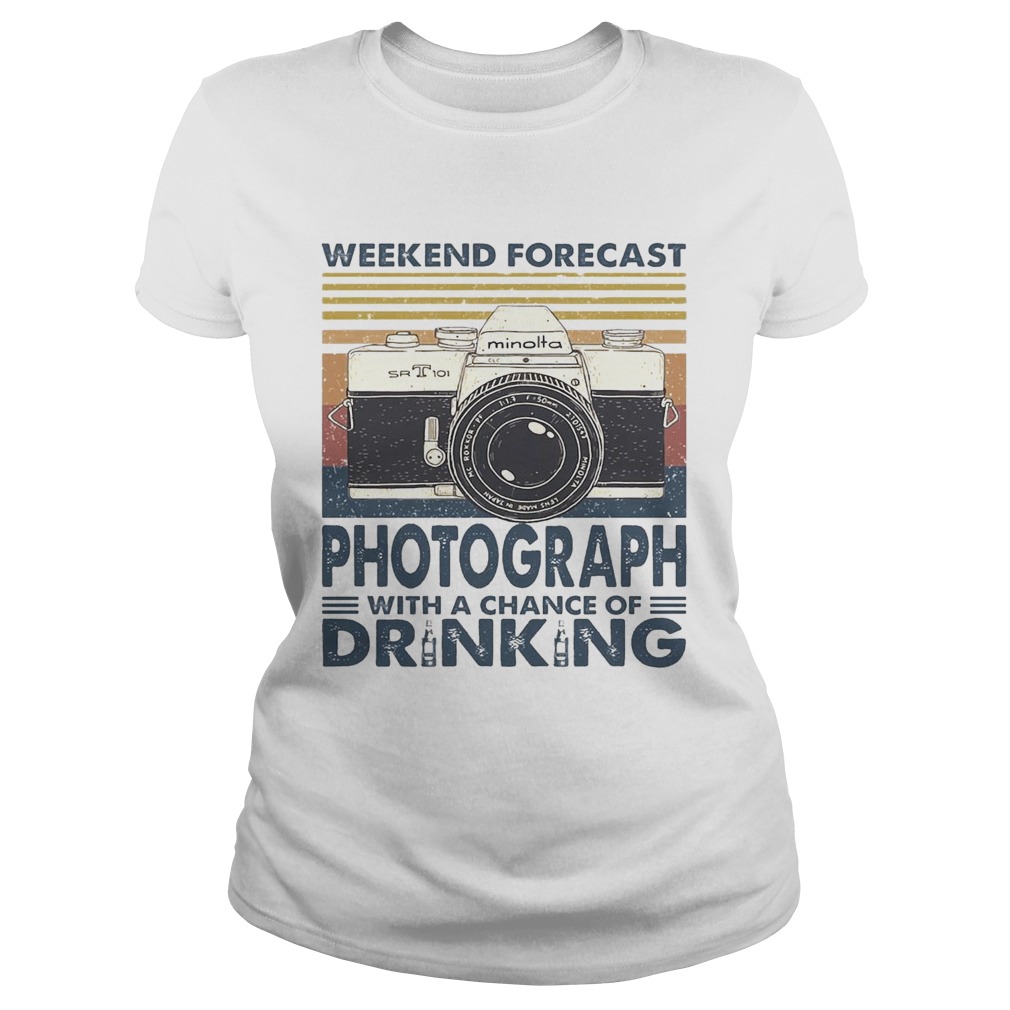 Forecast Photograph With A Chance Of Drinking Vintage Classic Ladies