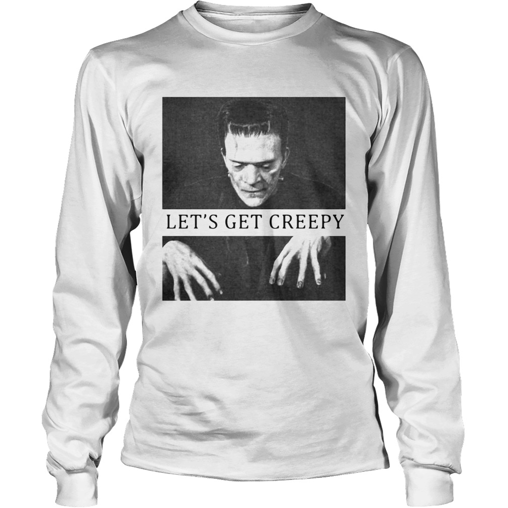 Frankenstein Mary Shelley Lets Get Creepy Long Sleeve