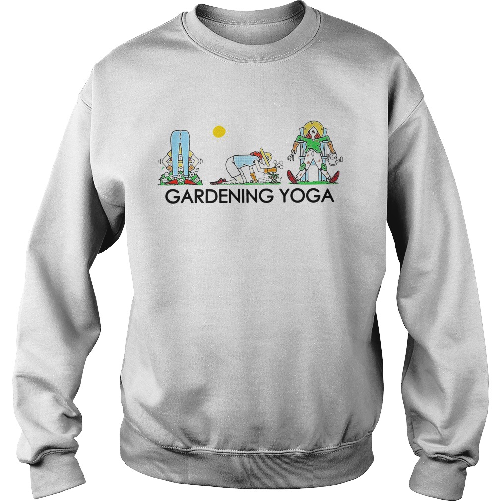 Funny Gardening Yoga Sweatshirt