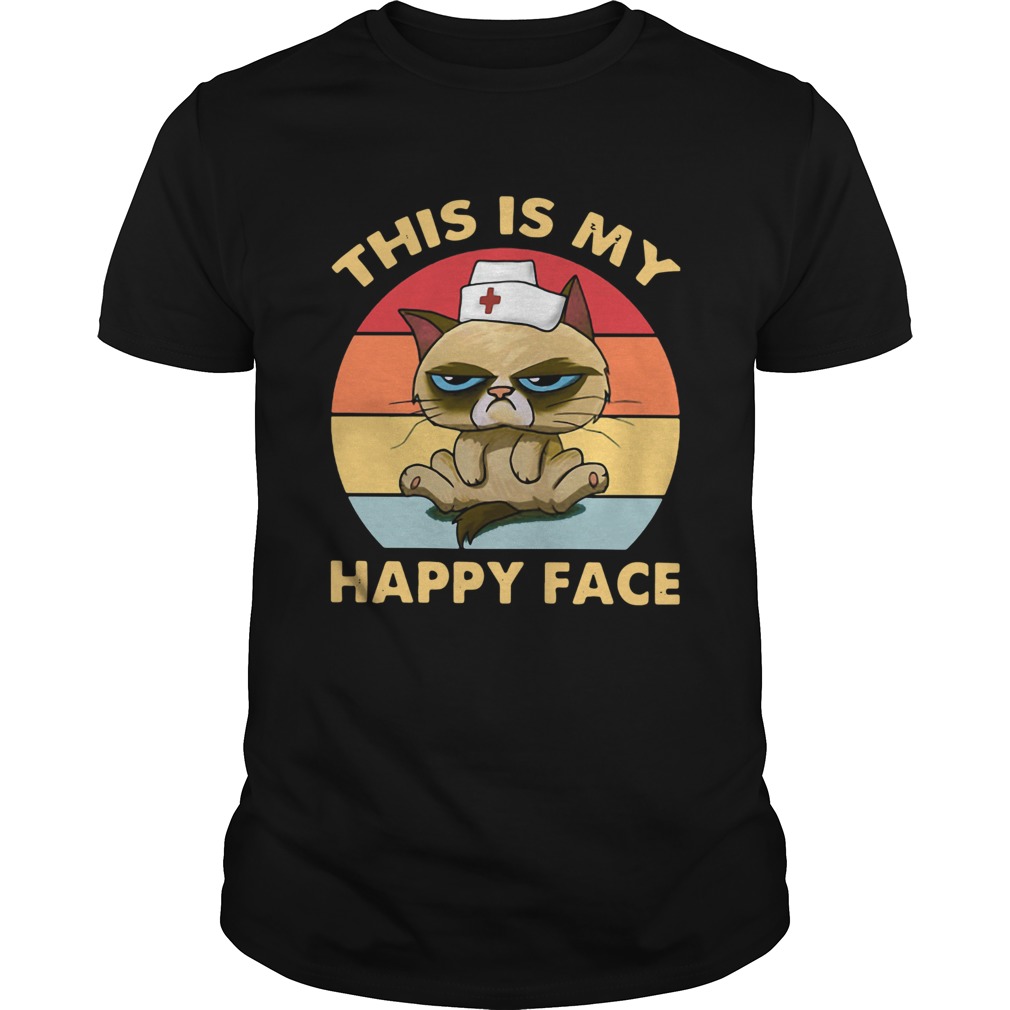 Grumpy This Is My Happy Face Vintage shirt