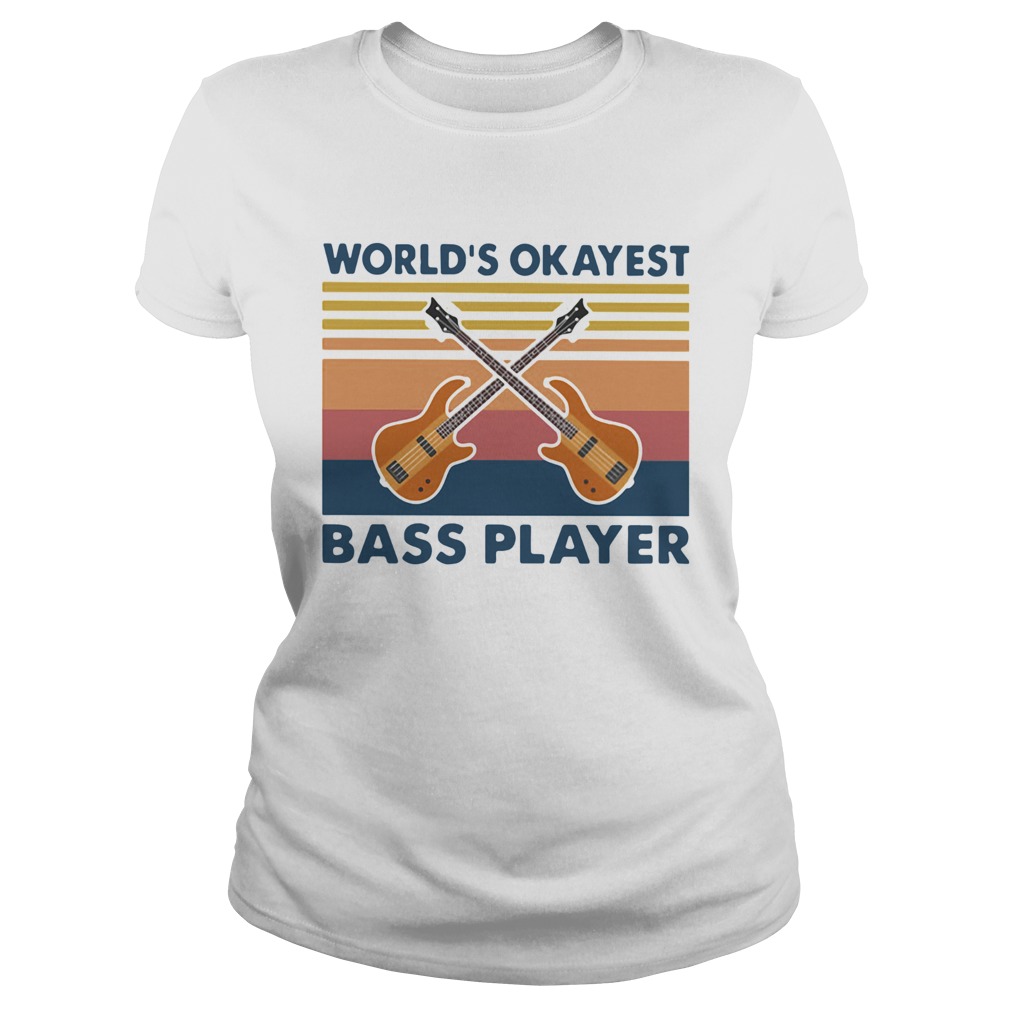 Guitars Worlds Okayest Ball Player Vintage Classic Ladies
