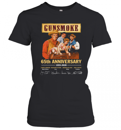 Gunsmoke 65Th Anniversary 1955 2020 Signature T-Shirt Classic Women's T-shirt