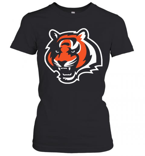 Hall Of Fame Memorabilia Cincinnati Bengals Logo T-Shirt Classic Women's T-shirt