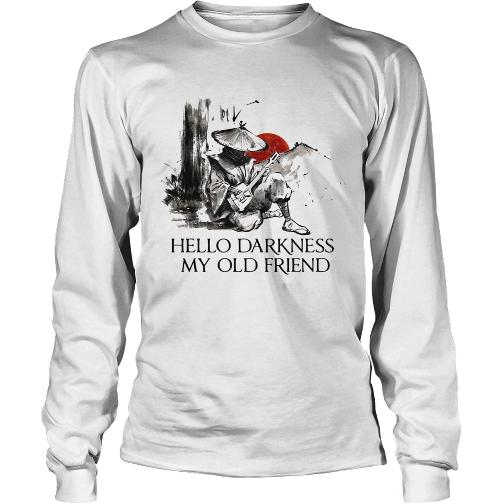 Hello darkness my old friend Long Sleeve