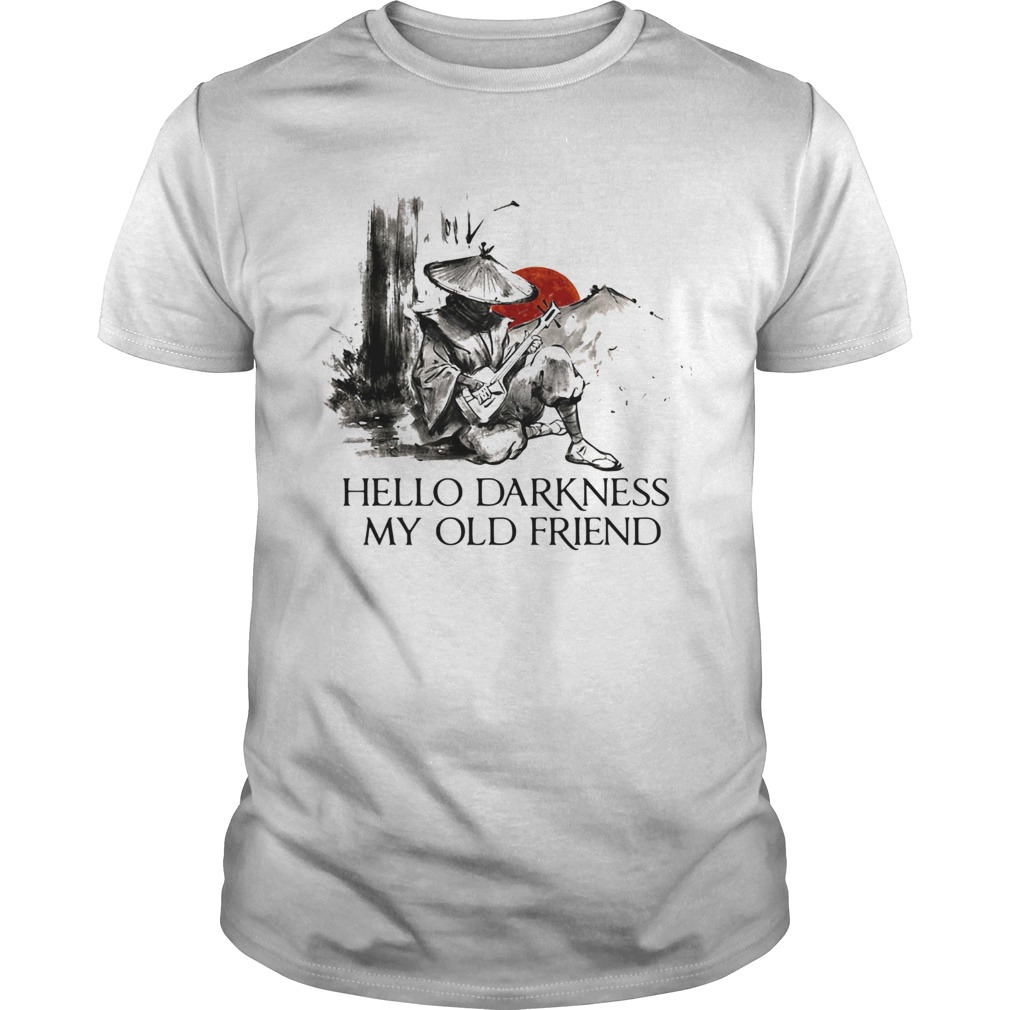 Hello darkness my old friend shirt - Trend Tee Shirts Store
