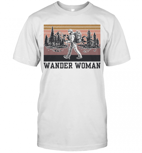Hiking Wander Woman Vintage T-Shirt