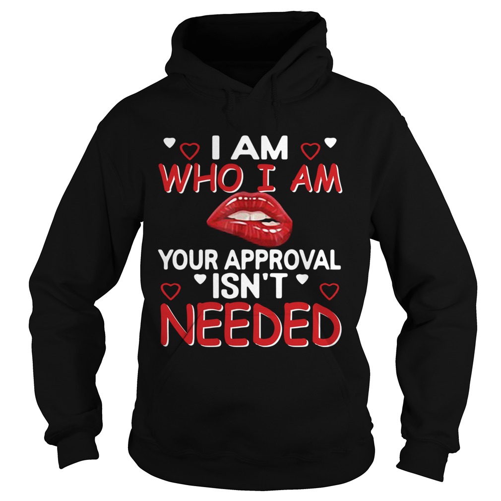 I Am Who I Am Your Approval Isnt Needed Hoodie