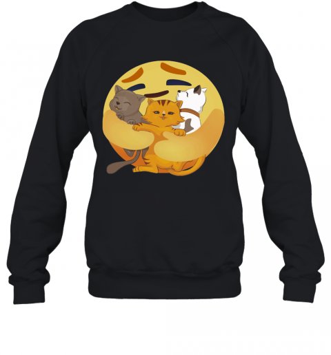 Icon Hug Cats T-Shirt Unisex Sweatshirt