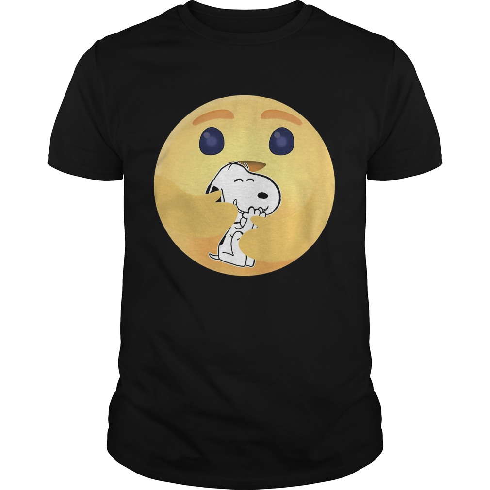 Icon hug snoopy dog shirt