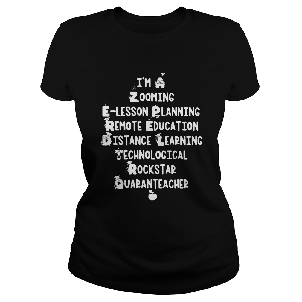 Im a zooming lesson planning remote education distance learning Classic Ladies