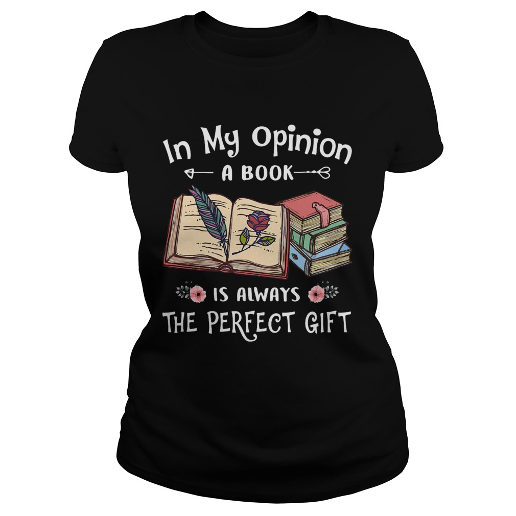 In my opinion a book is always the perfect gift flowers Classic Ladies