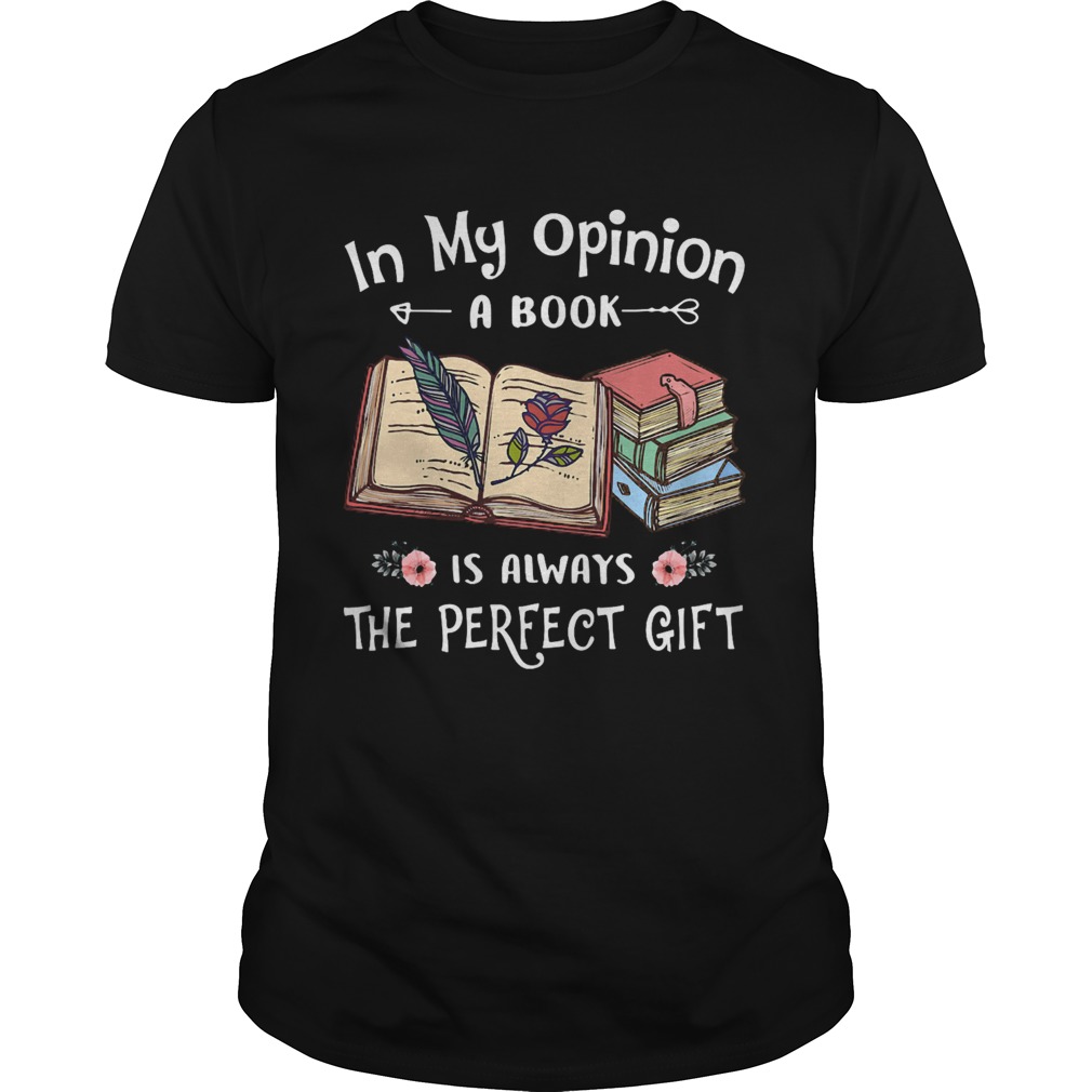 In my opinion a book is always the perfect gift flowers shirt
