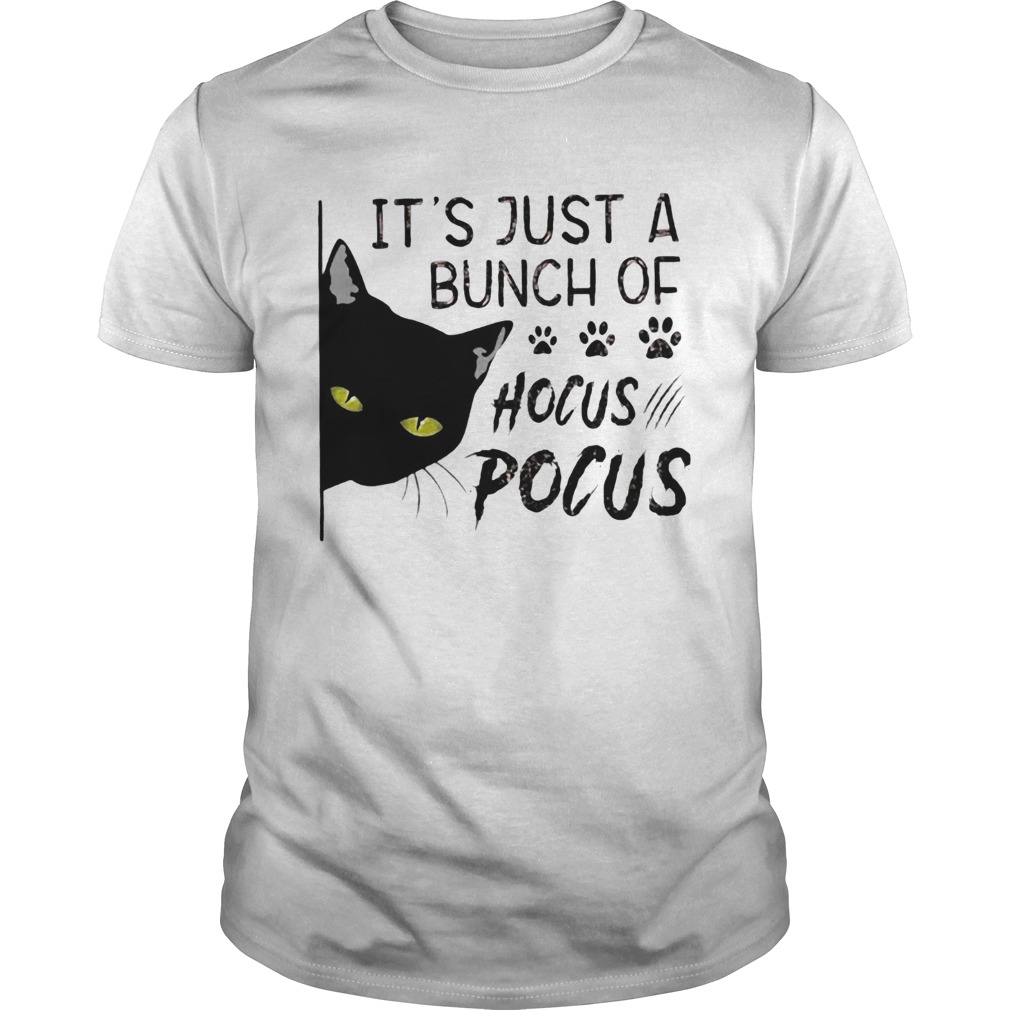 Its Just A Buch Of Hocus Pocus Black Cat shirt