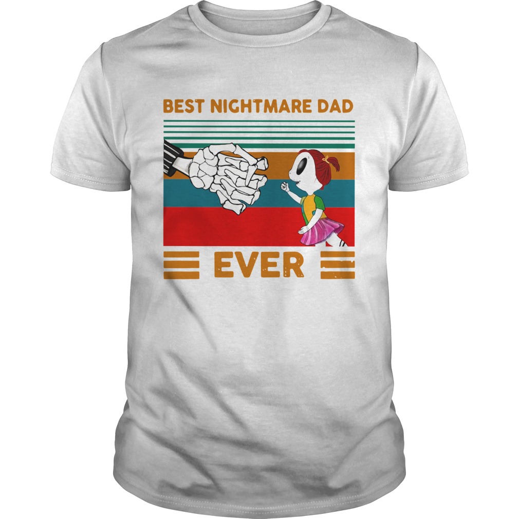 Jack Skellington Best Nightmare Dad Ever Vintage shirt