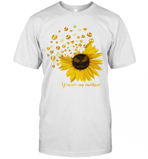 Jack Skellington Sunflower You Are My Sunshine T-Shirt
