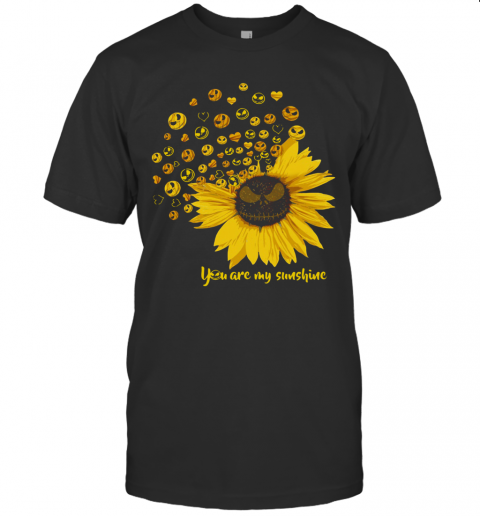 Jack Skellington Sunflower You Are My Sunshine T-Shirt