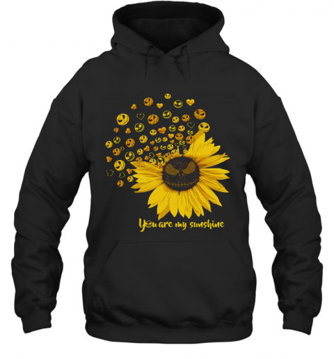 Jack Skellington Sunflower You Are My Sunshine T-Shirt Unisex Hoodie