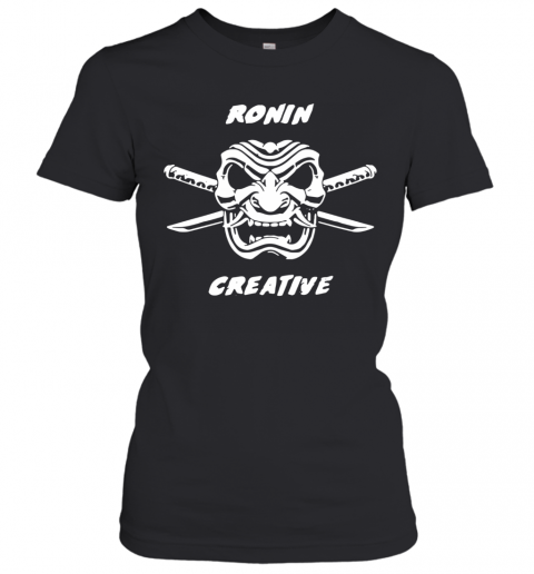Japanese Ronin Creative T-Shirt Classic Women's T-shirt