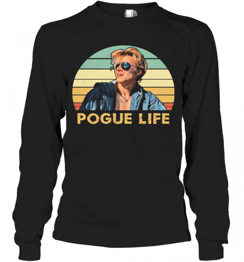 Jj Outer Banks' Rudy Pankow Pogue Life Vintage T-Shirt Long Sleeved T-shirt 