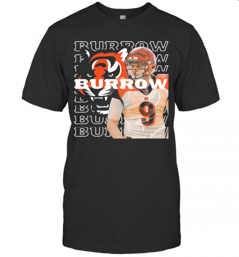 Joe Burrow Cincinnati Bengals 9 T-Shirt