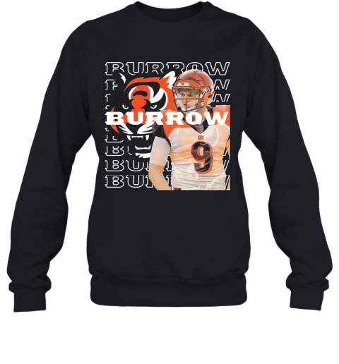 Joe Burrow Cincinnati Bengals 9 T-Shirt Unisex Sweatshirt