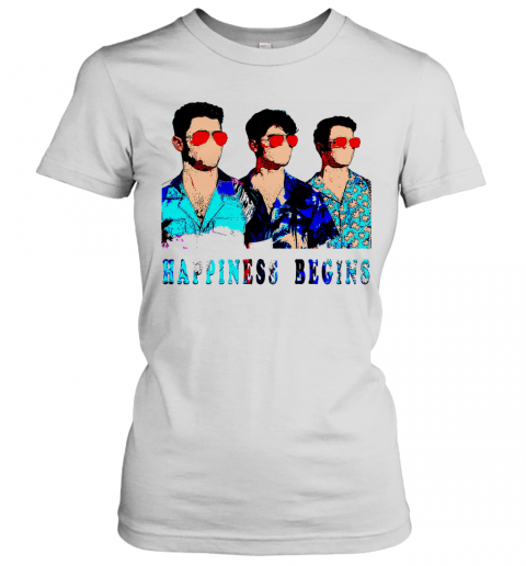 Jonas Brothers Happiness Begins Tour Concert 2019 T-Shirt Classic Women's T-shirt