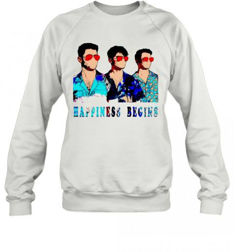 Jonas Brothers Happiness Begins Tour Concert 2019 T-Shirt Unisex Sweatshirt