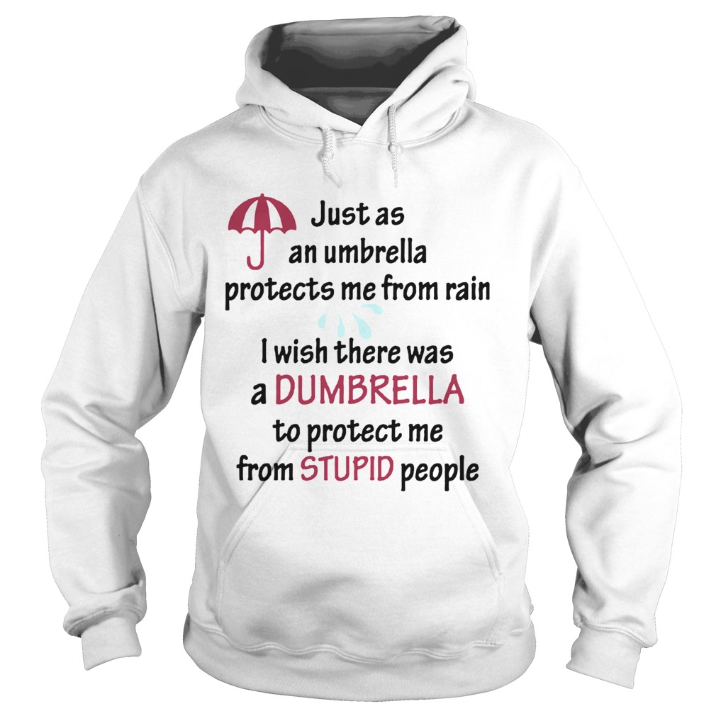 Just As An Umbrella Protects Me From Rain Hoodie
