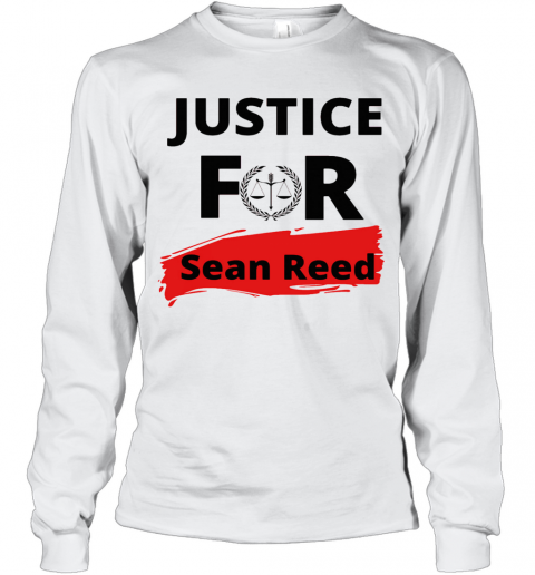 Justice For Sean Reed Tapestry T-Shirt Long Sleeved T-shirt 