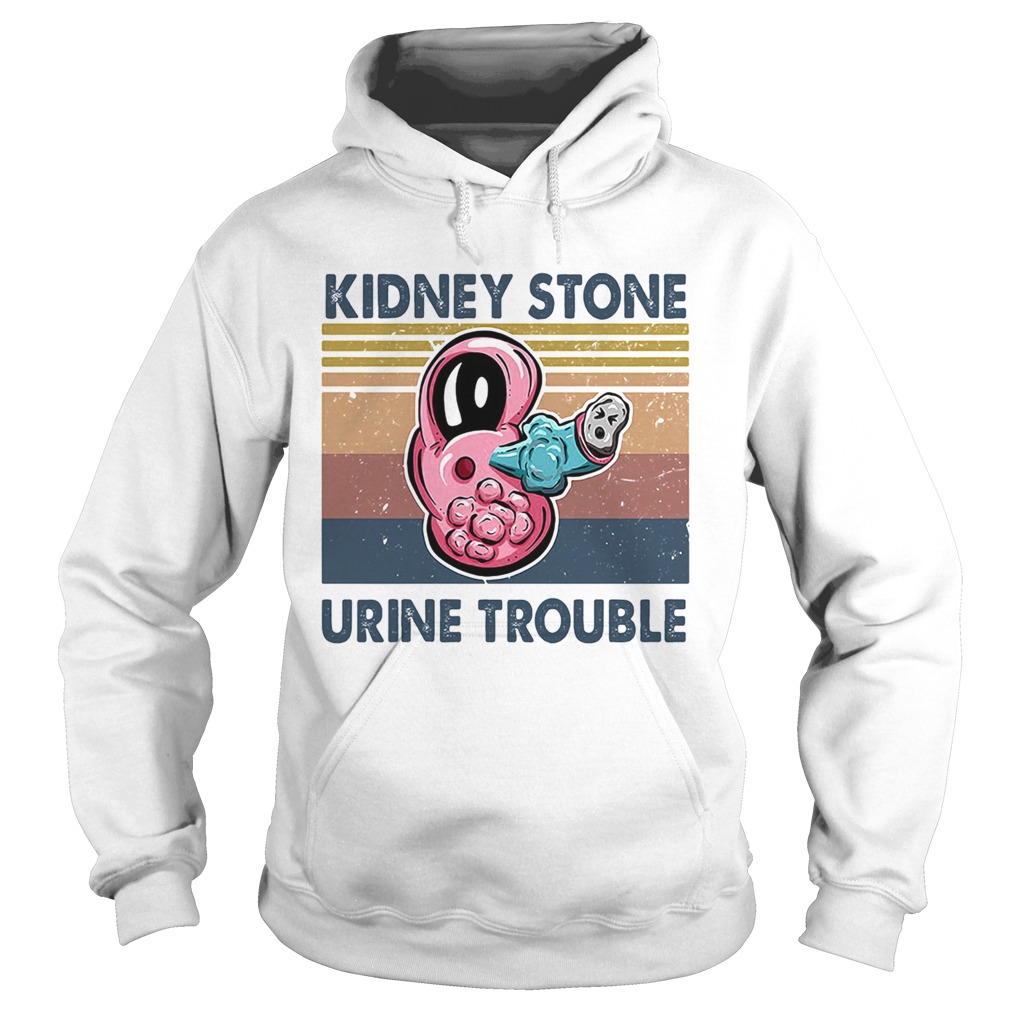 Kidney stone urine trouble vintage Hoodie