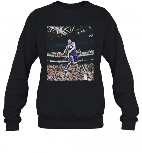 Kobe Bryant Playing Basketball T-Shirt Unisex Sweatshirt