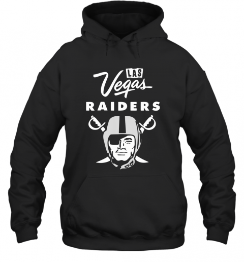 Las Vegas Raiders Football Logo T-Shirt Unisex Hoodie