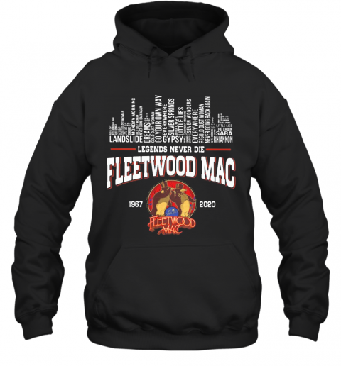 Legends Never Die Fleetwood Mac 1967 2020 City T-Shirt Unisex Hoodie