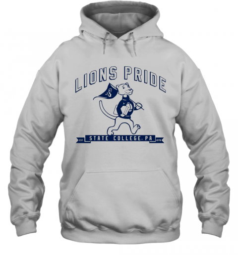 Lions Pride State College Est 1975 Football T-Shirt Unisex Hoodie
