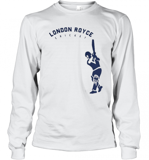 London Royce Cricket Baseball T-Shirt Long Sleeved T-shirt 