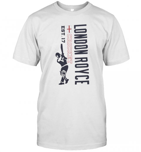 London Royce Cricket Est. 17 Baseball T-Shirt