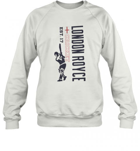 London Royce Cricket Est. 17 Baseball T-Shirt Unisex Sweatshirt