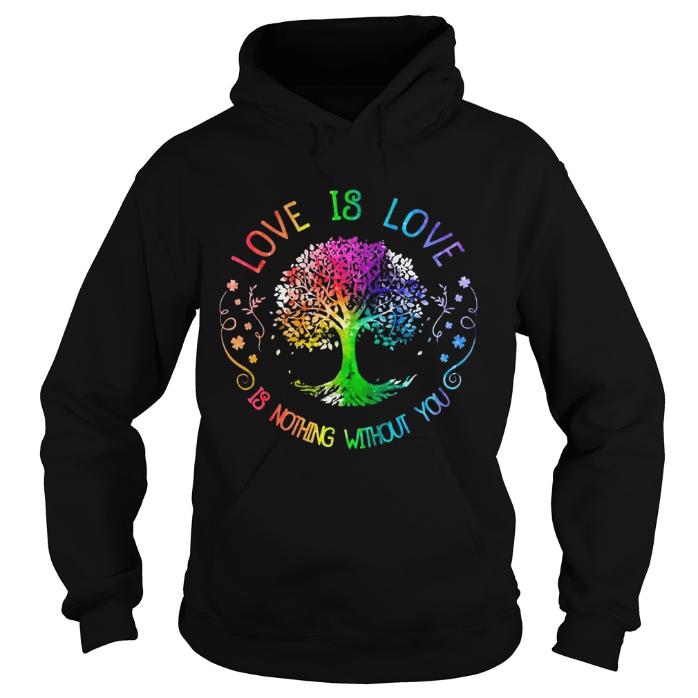 Love Is Love Is Nothing Without You Hoodie